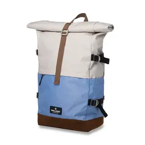 Batoh Walker Roll-up Two Popcorn/Niagara, šedá/modrá