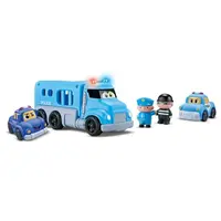 Auto policajní s efekty set 4ks