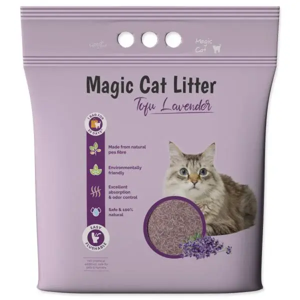 Stelivo Magic Litter Tofu levandule 6l