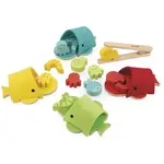 Janod Montessori hračka na třídění Velryby