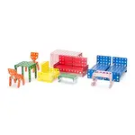 Merkur - Příslušenství k domečku pro panenky - nábytek, 219 dílků