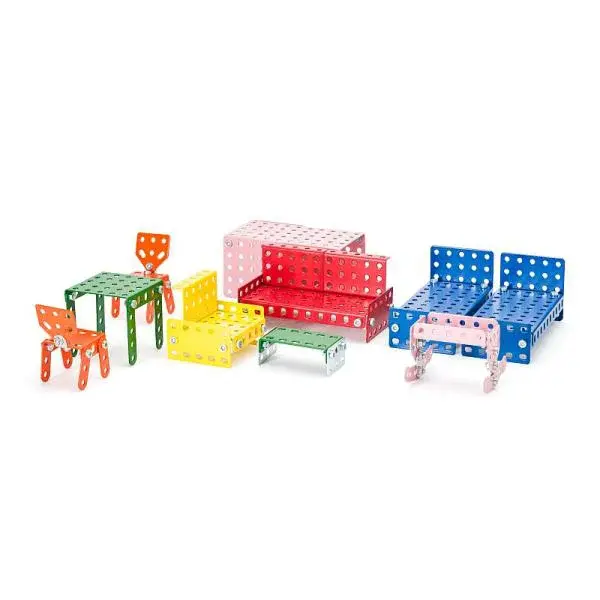 Merkur - Příslušenství k domečku pro panenky - nábytek, 219 dílků