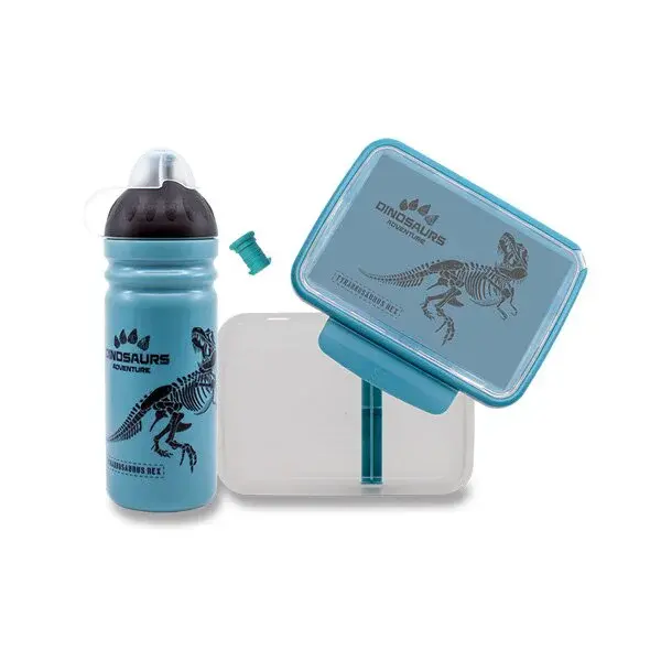 Set Zdravá lahev 0,7 l a Zdravá sváča - T-Rex