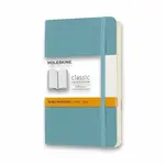 Zápisník Moleskine - měkké desky, S, linkovaný - tyrkysový