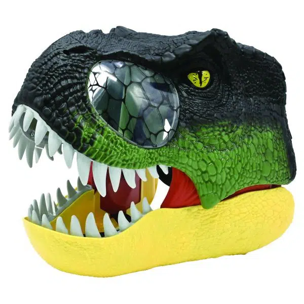 Dinosauří maska se zvukovými a světelnými efekty