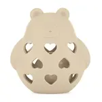 Petite&Mars Bear Basil 0m+ chrastítko Desert Sand 1 ks