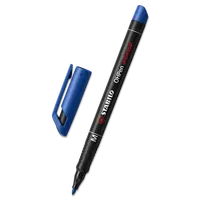 Permanentní popisovač STABILO OHPen 843 M - modrý