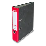 Pákový pořadač Esselte Mramor, A4, 75 mm - červený