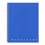 Kroužkový blok Pigna Monocromo - A5, linkovaný, 70 listů, mix barev