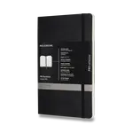 Zápisník Moleskine Professional - měkké desky, L - černý