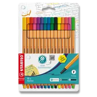 Liner STABILO point 88 - sada 15 barev