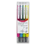 Roller Penac Inketti - sada 4 barev (růžová, žlutá, sv. modrá a sv.zelená)