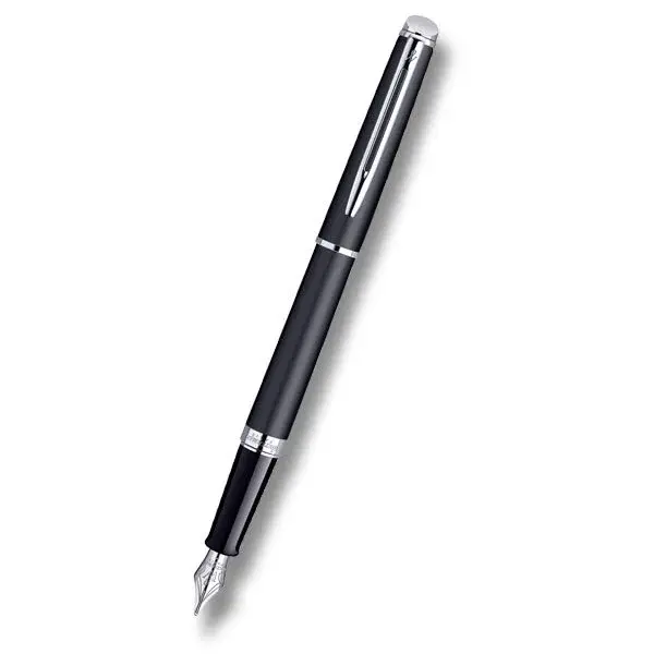 Plnicí pero Waterman Hémisphère Matt Black CT - hrot F