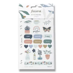 Samolepky Multi Botanical náplň osobných/A5 diárov Filofax