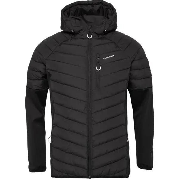 Klimatex FUEGO Pánská hybridní bunda, černá, velikost XXL