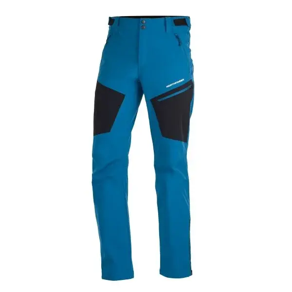Northfinder DONATELLO Pánské trekingové kalhoty, modrá, velikost