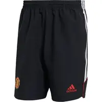 adidas MANCHESTER UNITED UBD SHORTS Pánské fotbalové šortky, černá, velikost