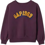 GAP 1969 Dětská mikina, fialová, velikost 5Y