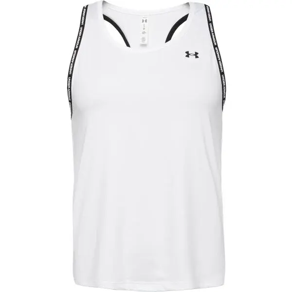 Under Armour TECH KNOCKOUT TANK Dámské tílko, bílá, velikost M