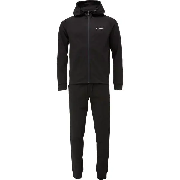 Lotto BRIUS Pánská tepláková souprava, černá, velikost XXL