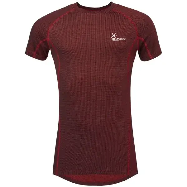 Klimatex LYNX KLIMAFEEL Pánské funkční triko, vínová, velikost XXL