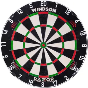 Windson RAZOR Sisalový terč na šipky, černá, velikost