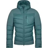 KILPI GUUS Pánská péřová bunda, tmavě zelená, velikost
