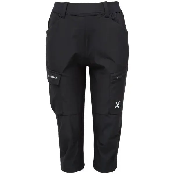 Klimatex VOOS Dámské 3/4 outdoorové kalhoty, černá, velikost