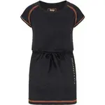 LOAP BUGGI Dívčí sportovní šaty, černá, velikost 134-140