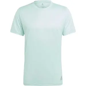 adidas RUN IT TEE Pánské běžecké tričko, světle modrá, velikost XXL