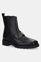 Kožené kotníkové boty Patrizia Pepe