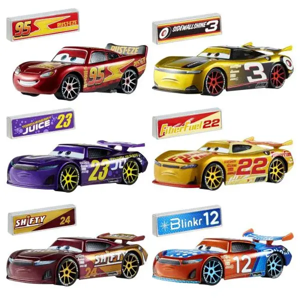 Mattel Cars autá NASCAR, viac druhov