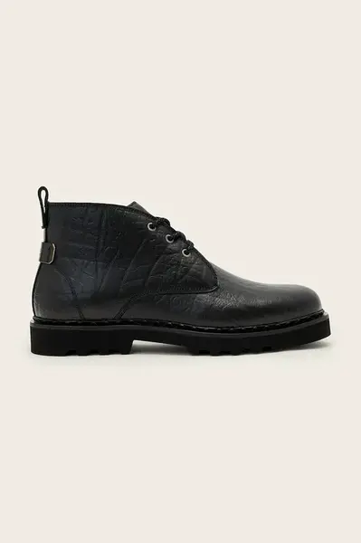 AllSaints Kožené polobotky AllSaints Skiff Mid Boot