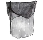 Veľká dekoračná tkanina čierna 200x500cm