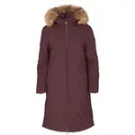Lotto KAIA Dámský prošívaný kabát, vínová, velikost