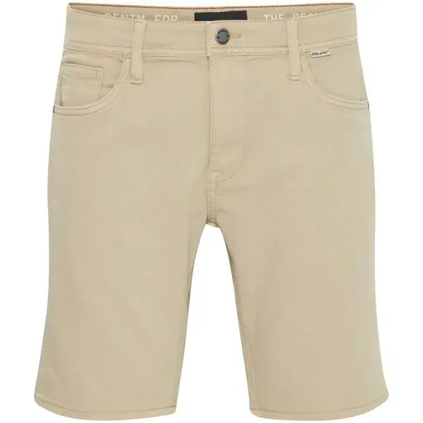 BLEND DENIM Pánské šortky, béžová, velikost