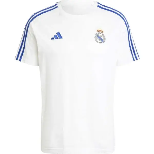 adidas REAL MADRID DNA TEE Pánské triko, bílá, velikost XXXL