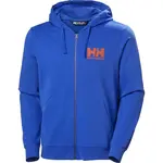 Helly Hansen HH LOGO FULL ZIP HOODIE Pánská mikina, modrá, velikost XXL