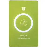 Pealock NFC KARTA Karta k zámku, zelená, velikost