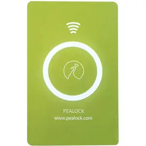 Pealock NFC KARTA Karta k zámku, zelená, velikost