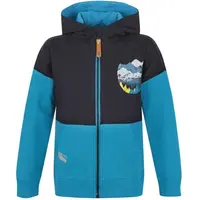 LOAP DILONG Chlapecká mikina, modrá, velikost 112-116