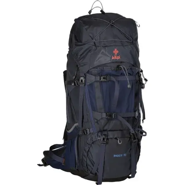 KILPI BIGGY 70 Turistický batoh, černá, velikost