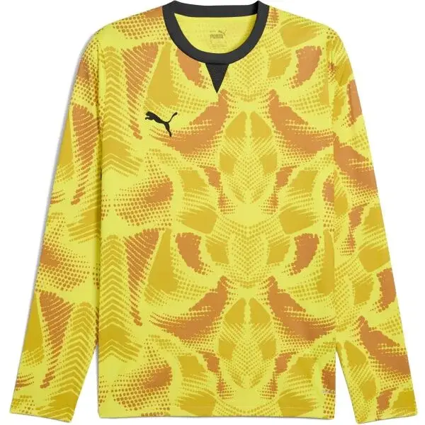 Puma TEAMTARGET GL LS JERSEY Pánský brankářský dres, žlutá, velikost