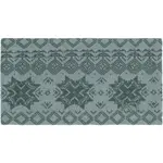 KARI TRAA VILMA Dámská merino čelenka, tmavě zelená, velikost UNI