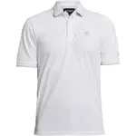 TENSON TXLITE POLO Pánské funkční polo tričko, bílá, velikost