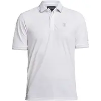 TENSON TXLITE POLO Pánské funkční polo tričko, bílá, velikost