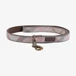 Vodítko pro psa Barbour Reflective Tartan Dog 100 cm růžová barva