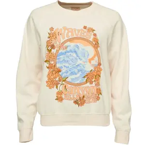 Billabong SUMMER CREW Dámská mikina, bílá, velikost