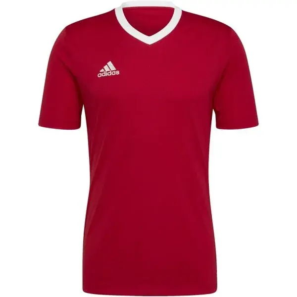 adidas ENTRADA 22 JERSEY Pánský fotbalový dres, červená, velikost XXL
