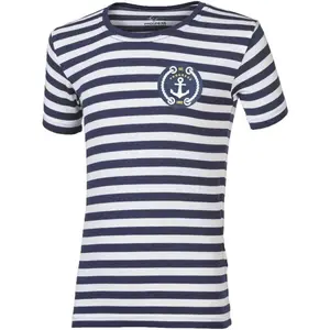 PROGRESS SAILORO Dětské triko s bambusem, tmavě modrá, velikost 140-146